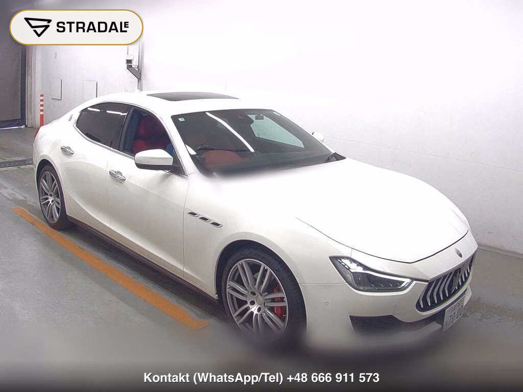 MASERATI GHIBLI 4D BASE GRADE 2019, aukcja z Japonii, zdjęcie 1