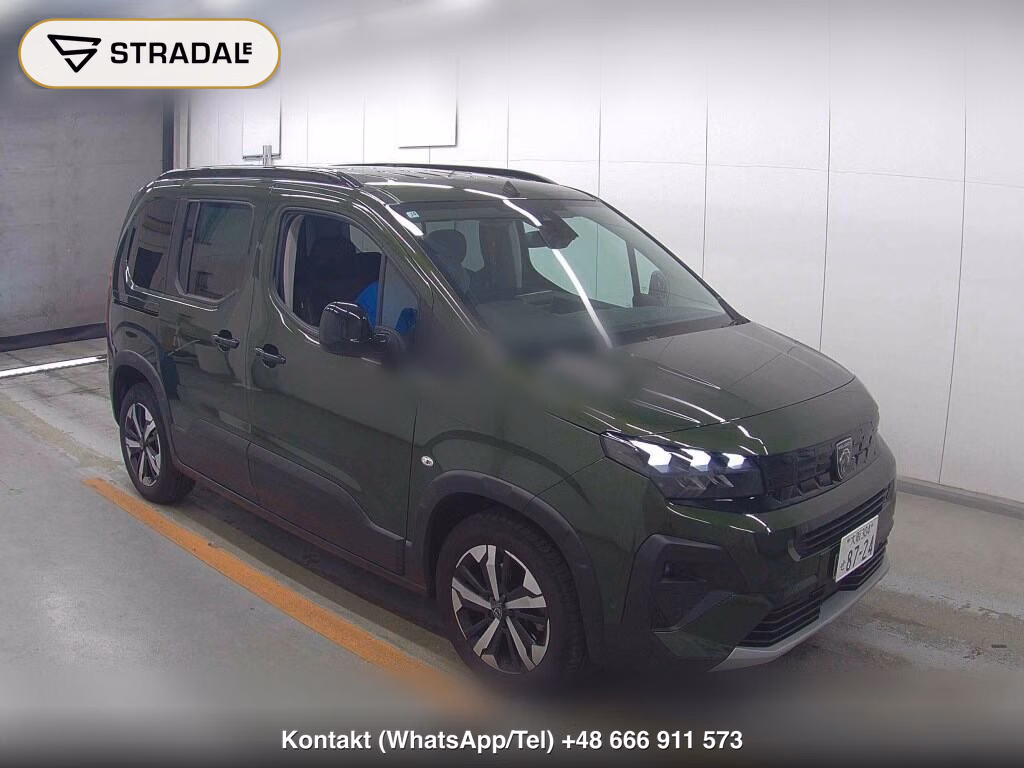 PEUGEOT RIFTER GT 2025, aukcja z Japonii, zdjęcie 1