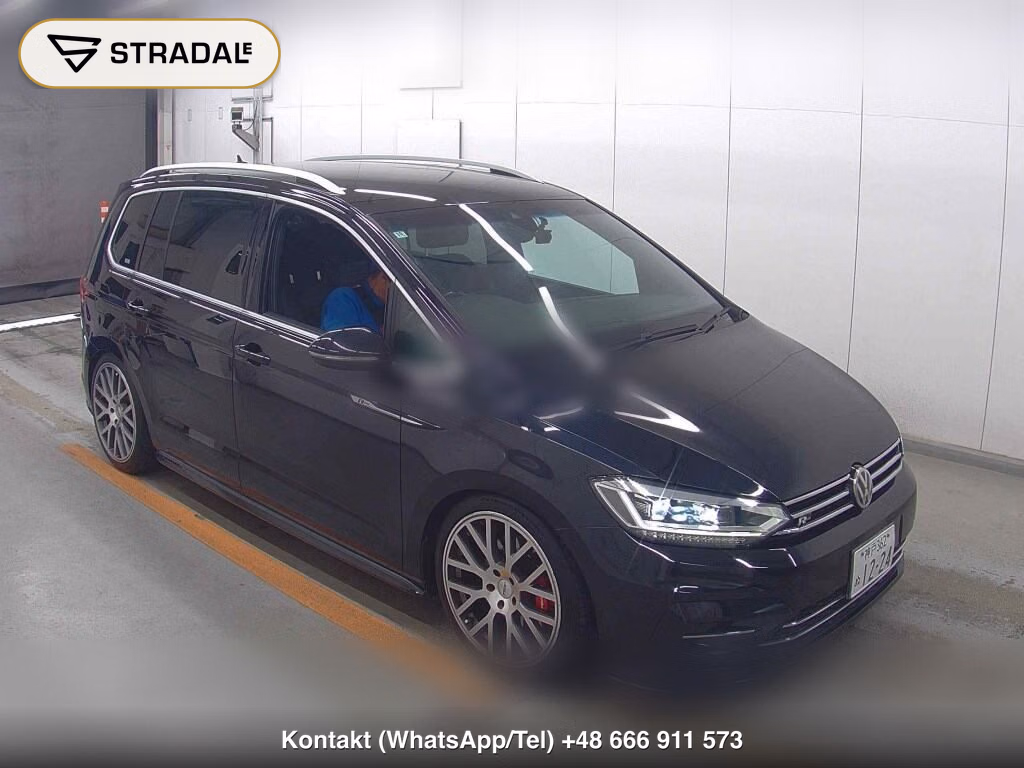 VOLKSWAGEN GOLF TOURAN TSI R-LINE 2016, aukcja z Japonii, zdjęcie 1
