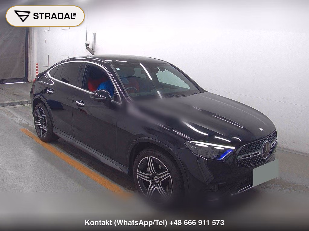 MERCEDES BENZ GLC-CLASS 4WD GLC220D 4MATIC COUPE ISG MODEL DRIVERS P 2024, aukcja z Japonii, zdjęcie 1