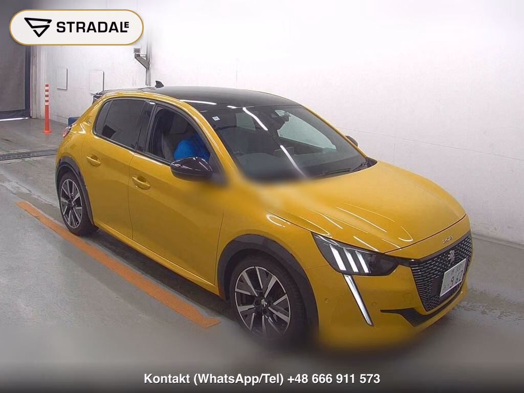 PEUGEOT 208 5D GT LINE 2020, aukcja z Japonii, zdjęcie 1