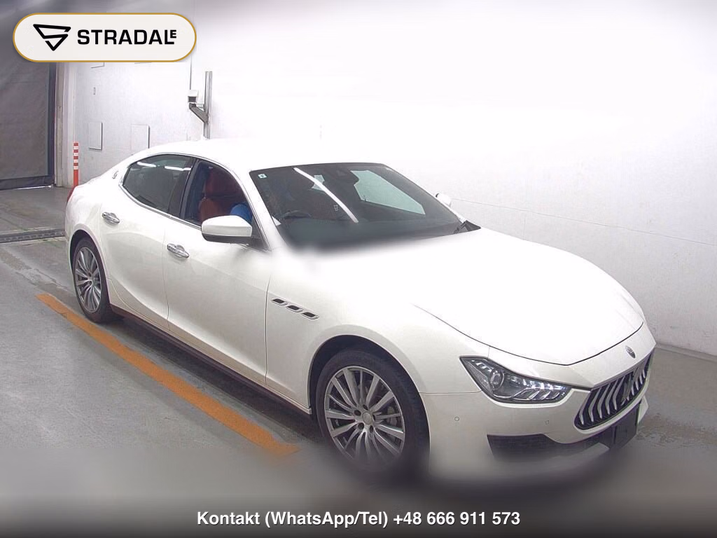 MASERATI GHIBLI 4D BASE GRADE 2019, aukcja z Japonii, zdjęcie 1