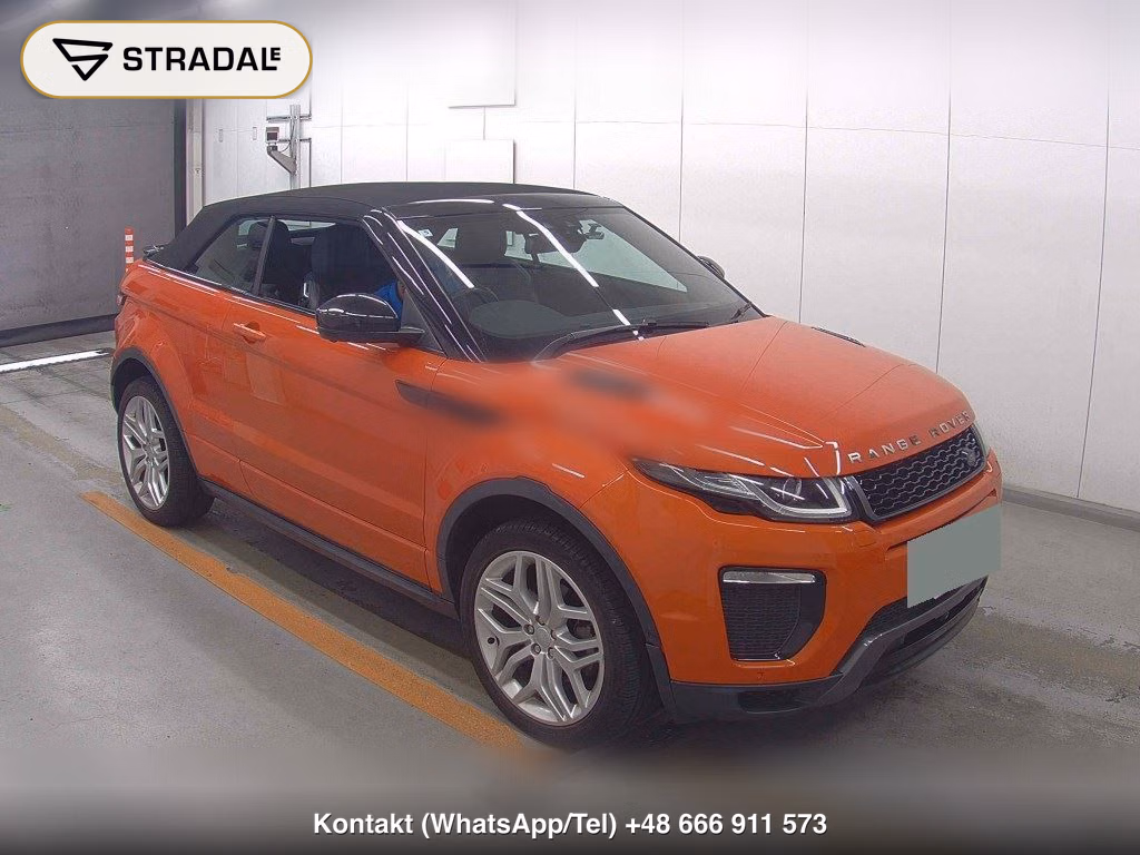 LAND ROVER RANGE ROVER EVOQUE CONVERTIBLE 4 HSE DYNAMIC 2017, aukcja z Japonii, zdjęcie 1