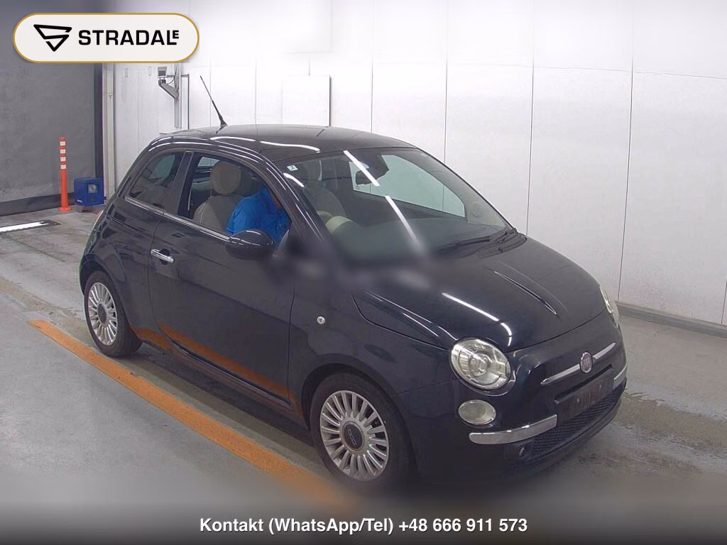 FIAT 500 TWINAIR LOUNGE 2013, aukcja z Japonii, zdjęcie 1