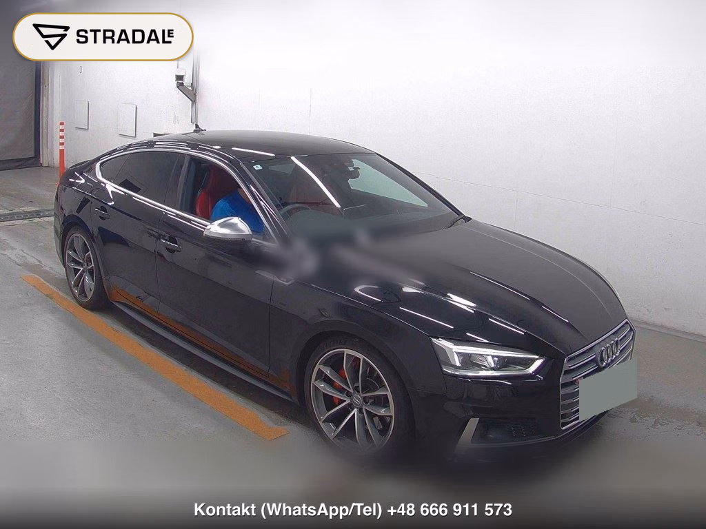 AUDI S5 SPORTBACK 4WD BASE GRADE 2018, aukcja z Japonii, zdjęcie 1