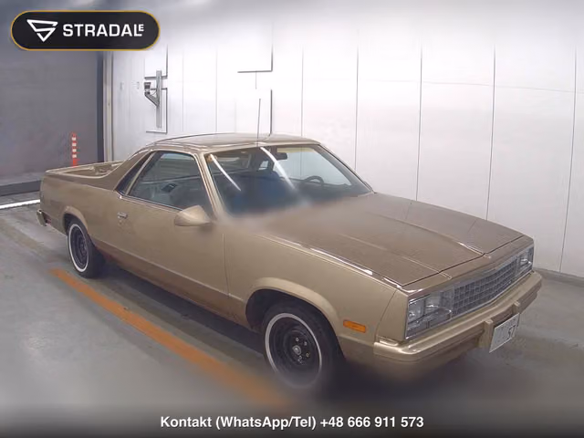 CHEVROLET ELCAMINO 1987, samochód z aukcji Japonii