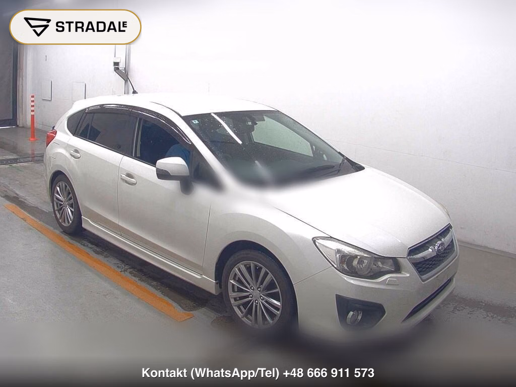 SUBARU IMPREZA SPORT 2.0I-S 2012, aukcja z Japonii, zdjęcie 1