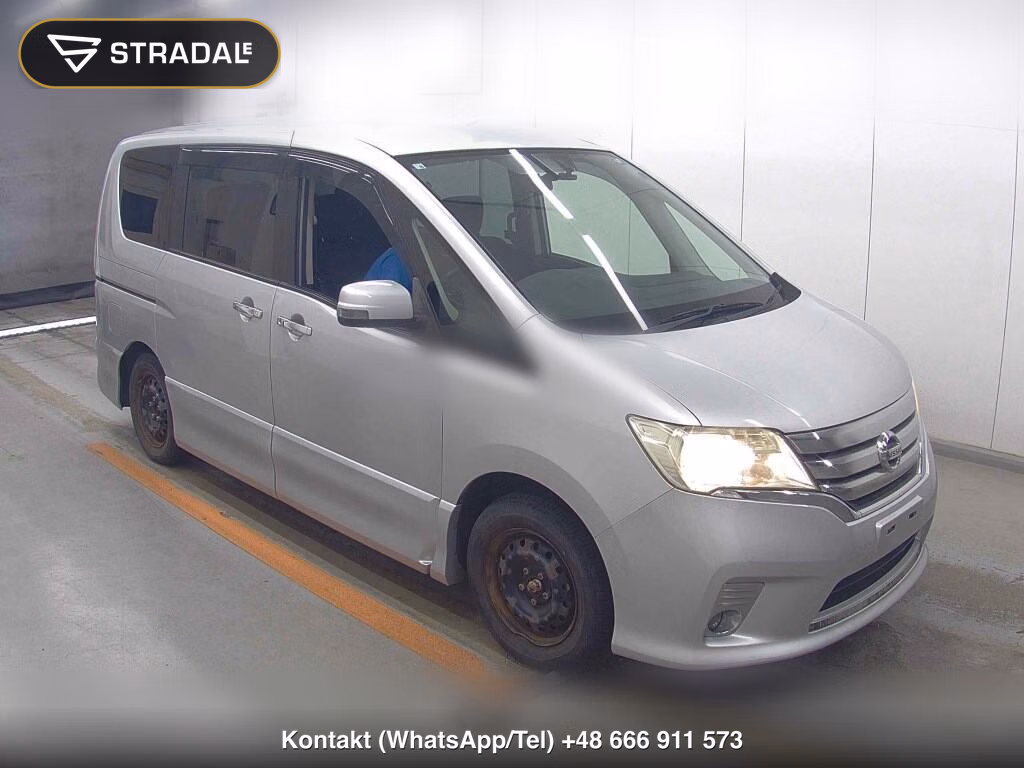 NISSAN SERENA 5D HIGHWAY STAR V SELECTION 2012, aukcja z Japonii, zdjęcie 1