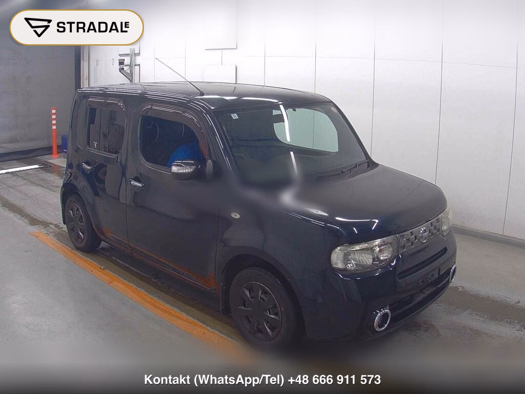 NISSAN CUBE 15X INDIGO + PLASMA 2011, aukcja z Japonii, zdjęcie 1