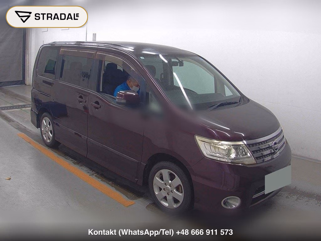 NISSAN SERENA 5D HIGHWAY STAR V SELECTION 2010, aukcja z Japonii, zdjęcie 1