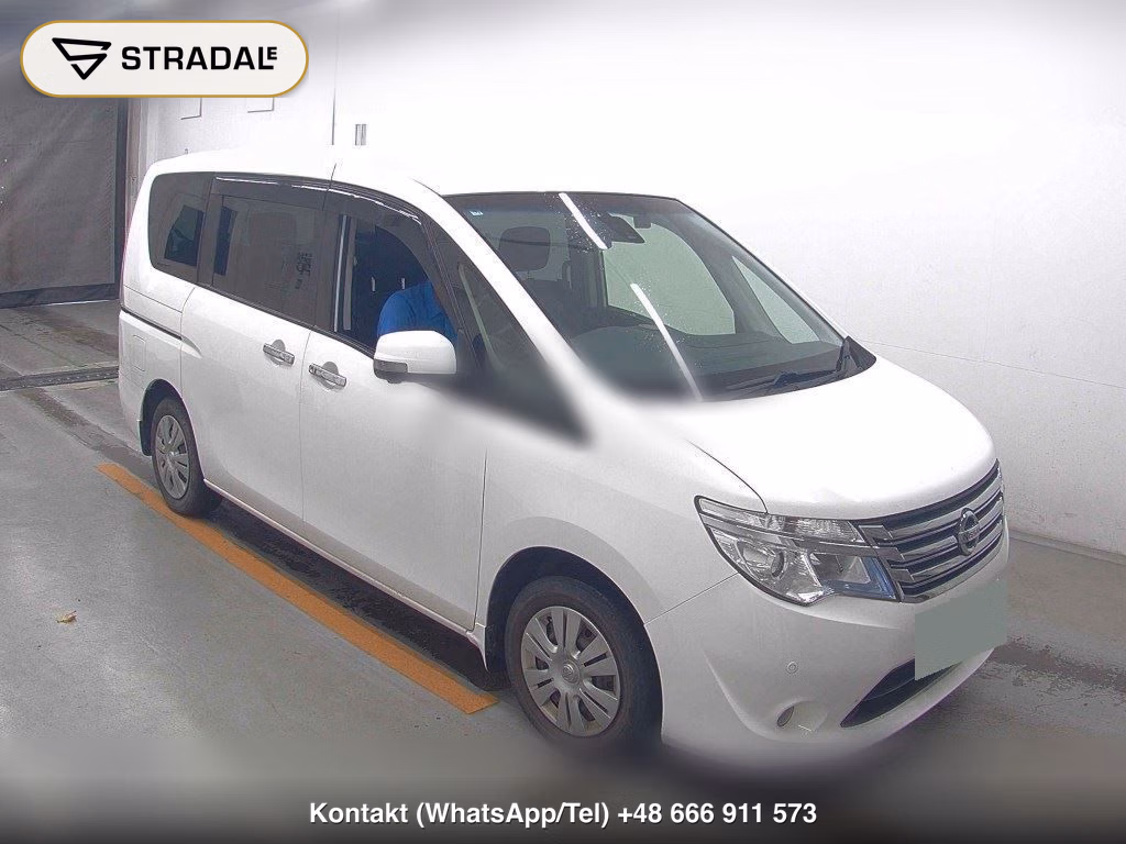 NISSAN SERENA 5D 20X V SELECTION + SAFETY S-HYBRID 2016, aukcja z Japonii, zdjęcie 1