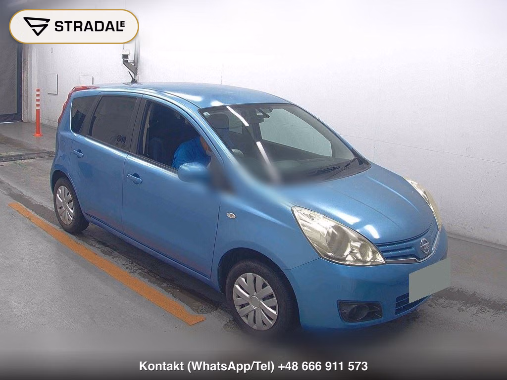 NISSAN NOTE 15X SV + PLASMA 2012, aukcja z Japonii, zdjęcie 1