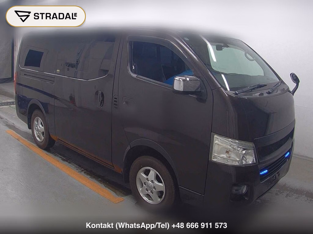 NISSAN NV350CARAVAN VAN 5D 4WD LONG PREMIUM GX TURBO CHROME GEAR PACKAG 2013, aukcja z Japonii, zdjęcie 1