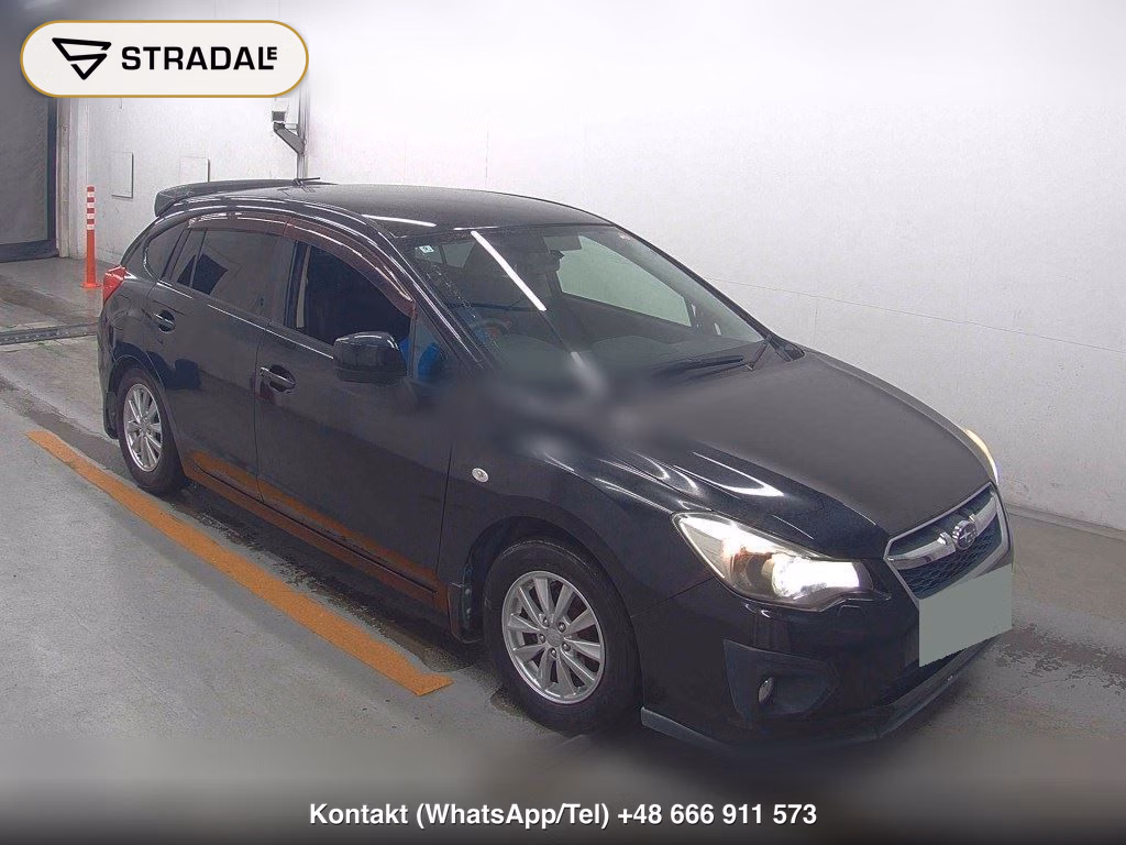 SUBARU IMPREZA SPORT 1.6I-L 2012, aukcja z Japonii, zdjęcie 1