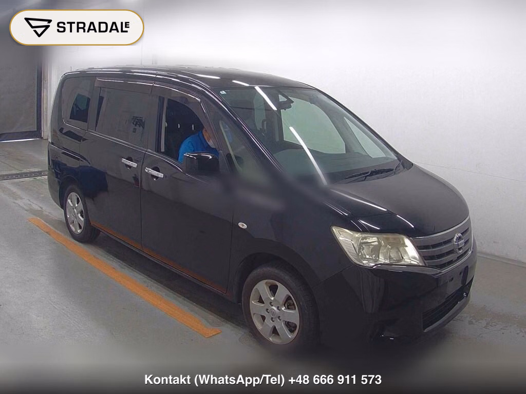 NISSAN SERENA 5D 20X 2012, aukcja z Japonii, zdjęcie 1