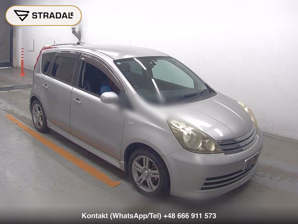 NISSAN NOTE RIDER 2008, aukcja z Japonii, zdjęcie 1