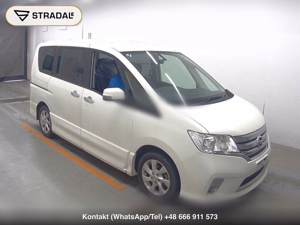 NISSAN SERENA 5D HIGHWAY STAR V SELECTION 2012, aukcja z Japonii, zdjęcie 1