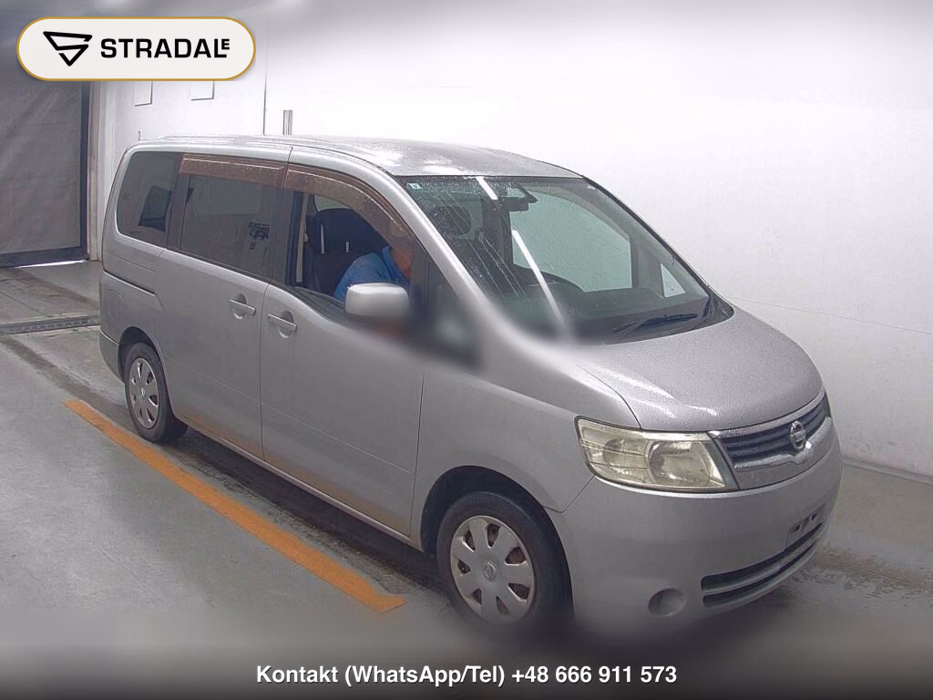 NISSAN SERENA 5D 20S 2007, aukcja z Japonii, zdjęcie 1