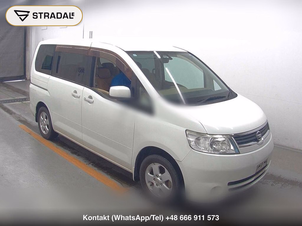 NISSAN SERENA 5D 20G HDD NAVI EDITION 2007, aukcja z Japonii, zdjęcie 1