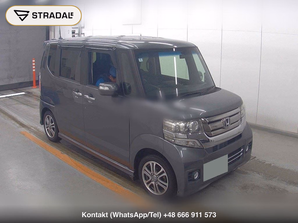 HONDA N-BOX CUSTOM G・L PACKAGE 2016, aukcja z Japonii, zdjęcie 1