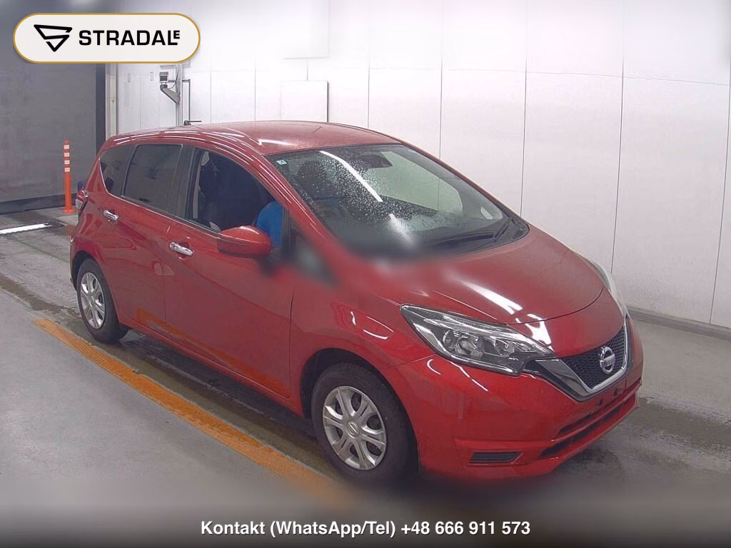 NISSAN NOTE X 2017, aukcja z Japonii, zdjęcie 1