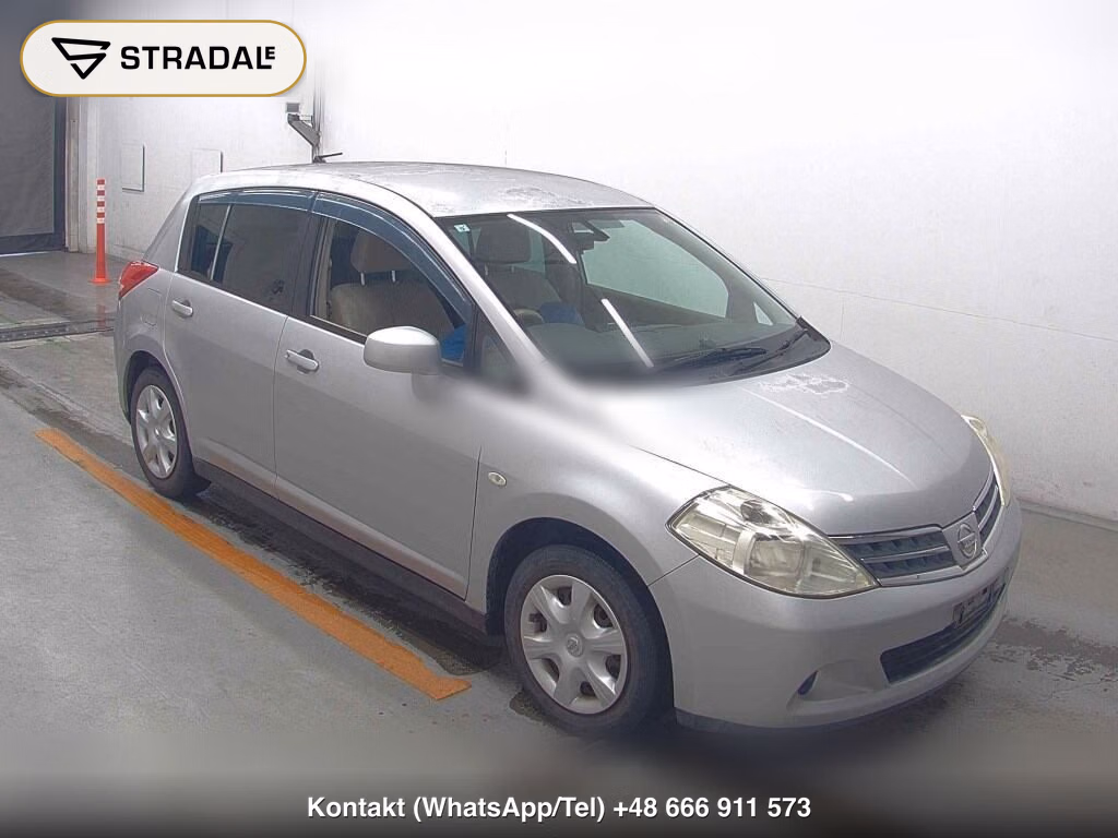 NISSAN TIIDA 15M 2009, aukcja z Japonii, zdjęcie 1