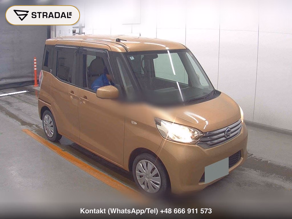 NISSAN DAYZ ROOX X 2014, aukcja z Japonii, zdjęcie 1
