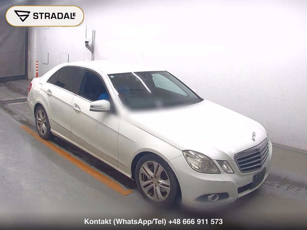 MERCEDES BENZ E-CLASS 4D 2009, aukcja z Japonii, zdjęcie 1