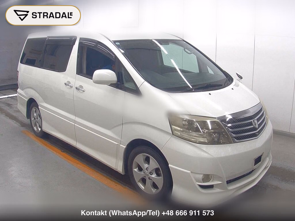 TOYOTA ALPHARD G AS 2005, aukcja z Japonii, zdjęcie 1