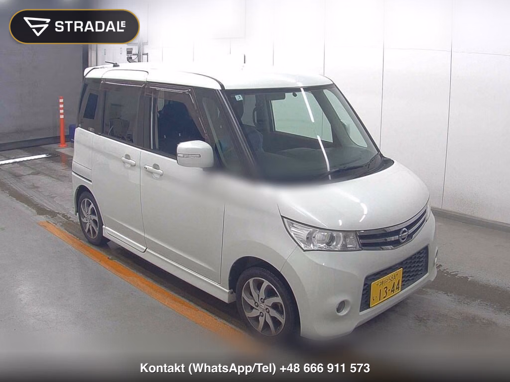 NISSAN ROOX HIGHWAY STAR TURBO 2013, aukcja z Japonii, zdjęcie 1