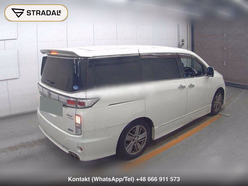 NISSAN ELGRAND 5D RIDER BLACK CLOTH SHEET MANUAL SHEET, miniaturka 6