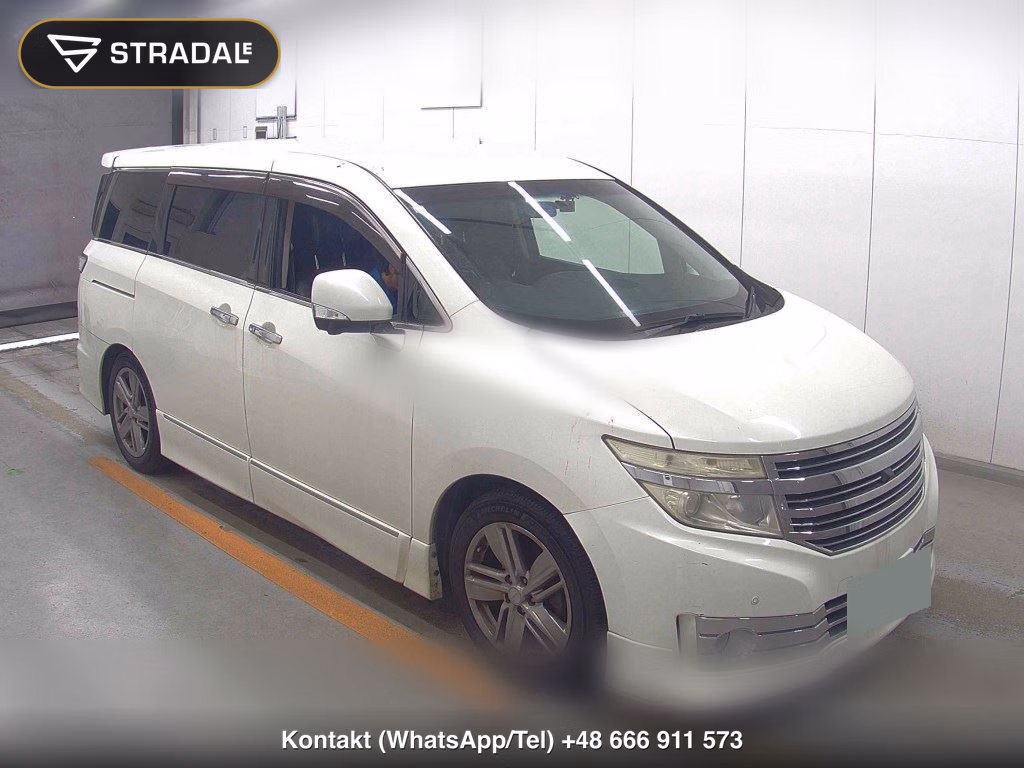NISSAN ELGRAND 5D RIDER BLACK CLOTH SHEET MANUAL SHEET 2012, aukcja z Japonii, zdjęcie 1