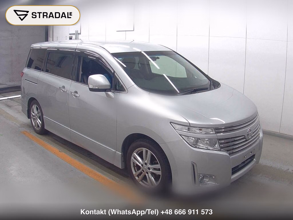 NISSAN ELGRAND 5D 4WD 350 HIGHWAY STAR 2013, aukcja z Japonii, zdjęcie 1