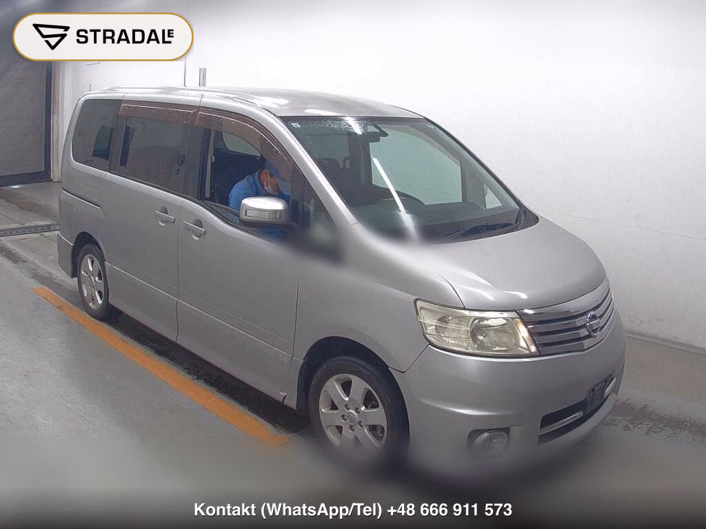 NISSAN SERENA 5D HIGHWAY STAR 2007, aukcja z Japonii, zdjęcie 1