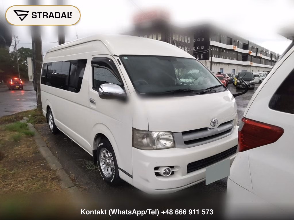 TOYOTA HIACE VAN 4D 4WD S LONG DX 2007, aukcja z Japonii, zdjęcie 1