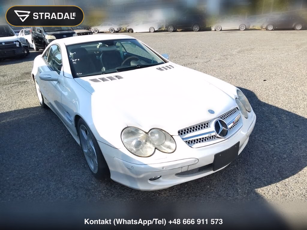 MERCEDES BENZ SL OP SL500 2007, aukcja z Japonii, zdjęcie 1