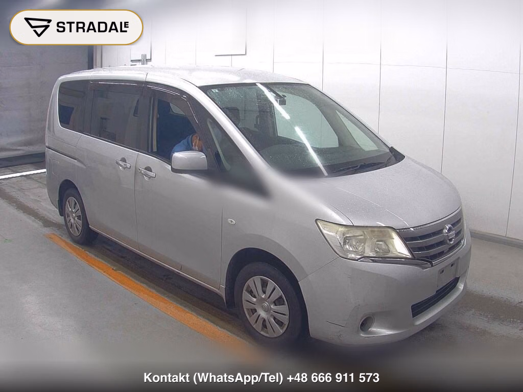 NISSAN SERENA 5D 20S 2011, aukcja z Japonii, zdjęcie 1