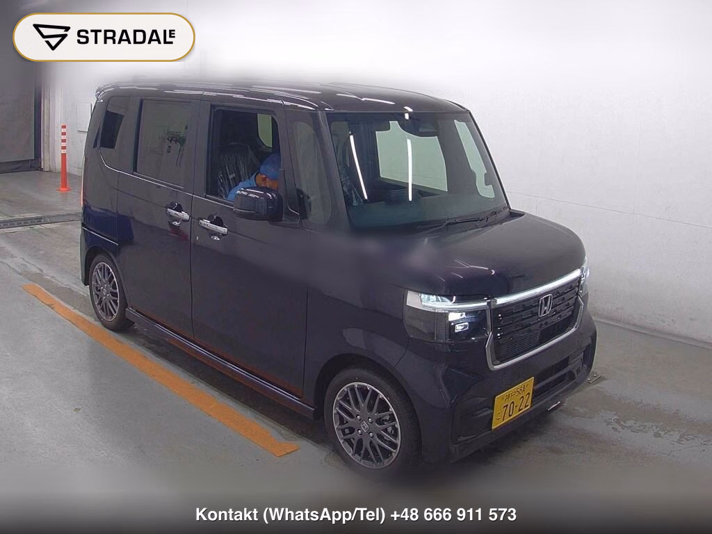 HONDA N-BOX CUSTOM TURBO 2026, aukcja z Japonii, zdjęcie 1