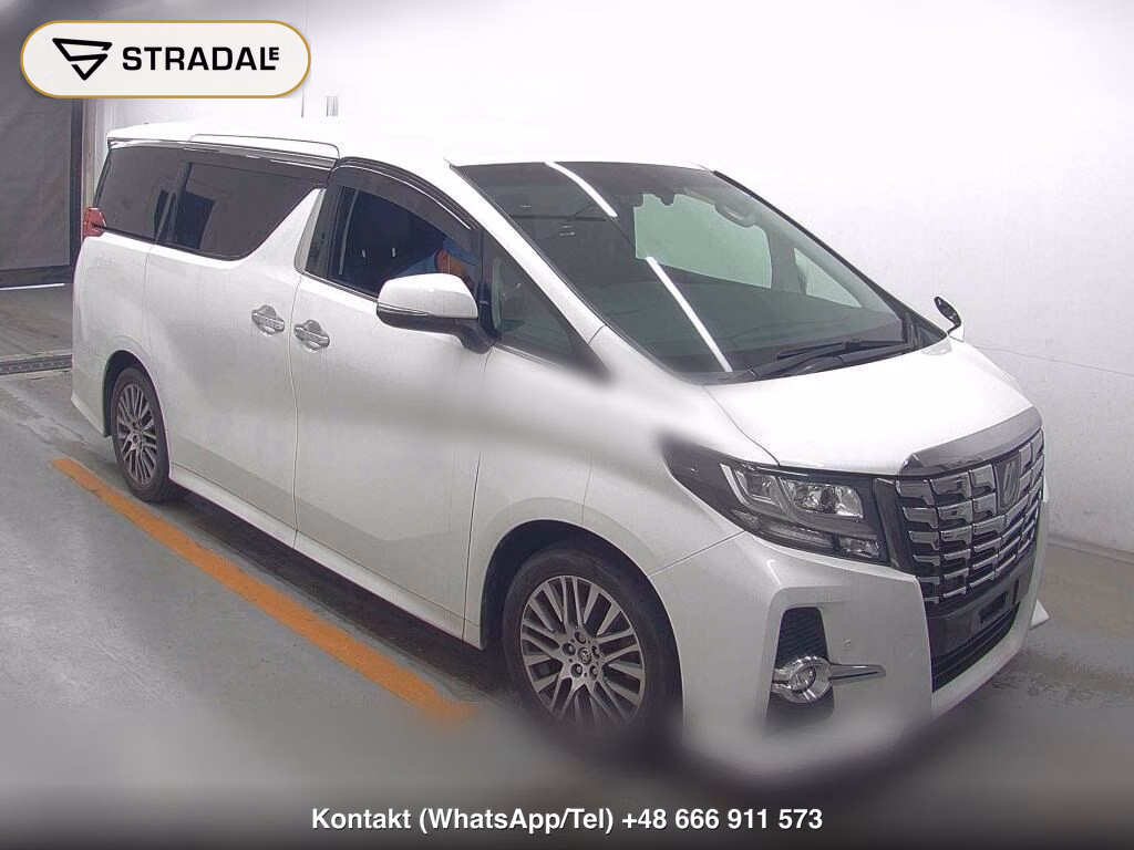TOYOTA ALPHARD 2.5S C PACKAGE 2017, aukcja z Japonii, zdjęcie 1