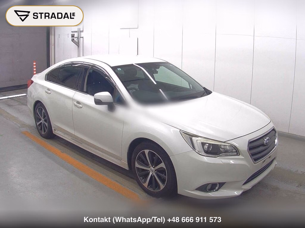 SUBARU LEGACY B4 4D 4WD LIMITED 2015, aukcja z Japonii, zdjęcie 1