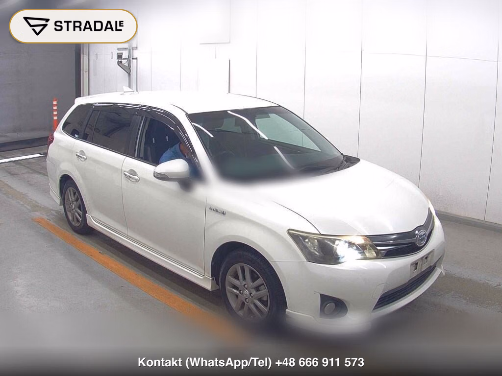 TOYOTA COROLLA FIELDER HYBRID G AERO TOURER W×B 2013, aukcja z Japonii, zdjęcie 1