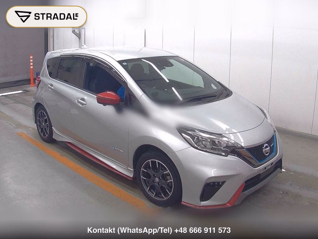 NISSAN NOTE E-POWER NISMO 2019, aukcja z Japonii, zdjęcie 1