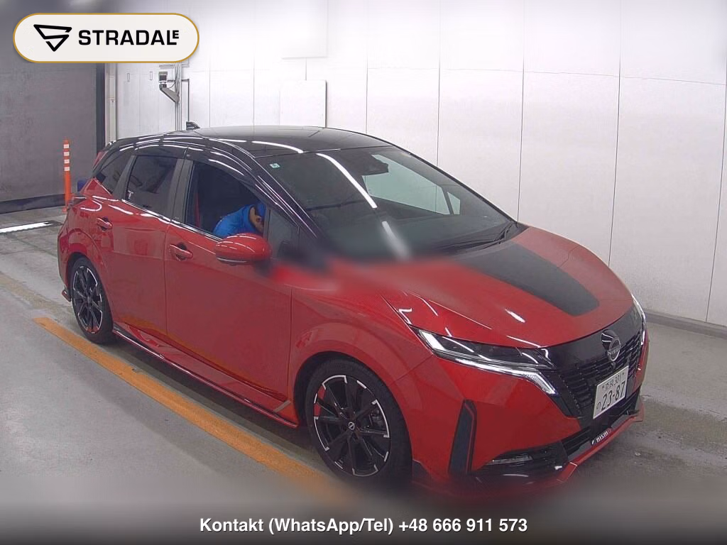 NISSAN AURA NISMO 2022, aukcja z Japonii, zdjęcie 1