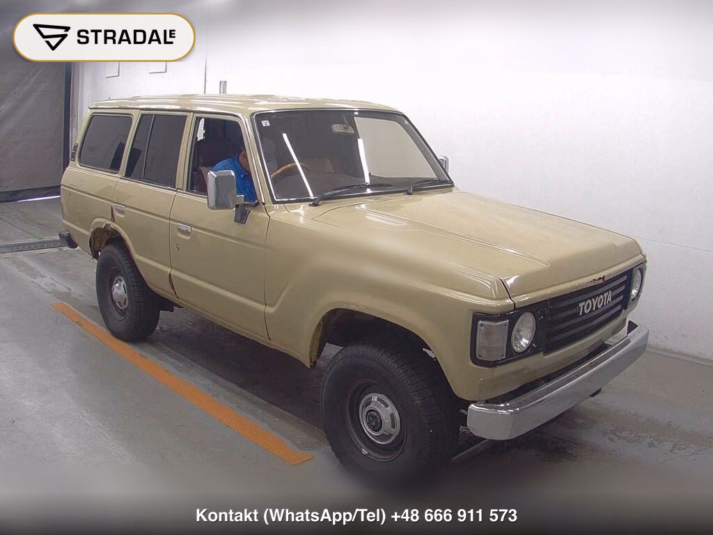 TOYOTA LAND CRUISER 60 4WD VX 1987, aukcja z Japonii, zdjęcie 1
