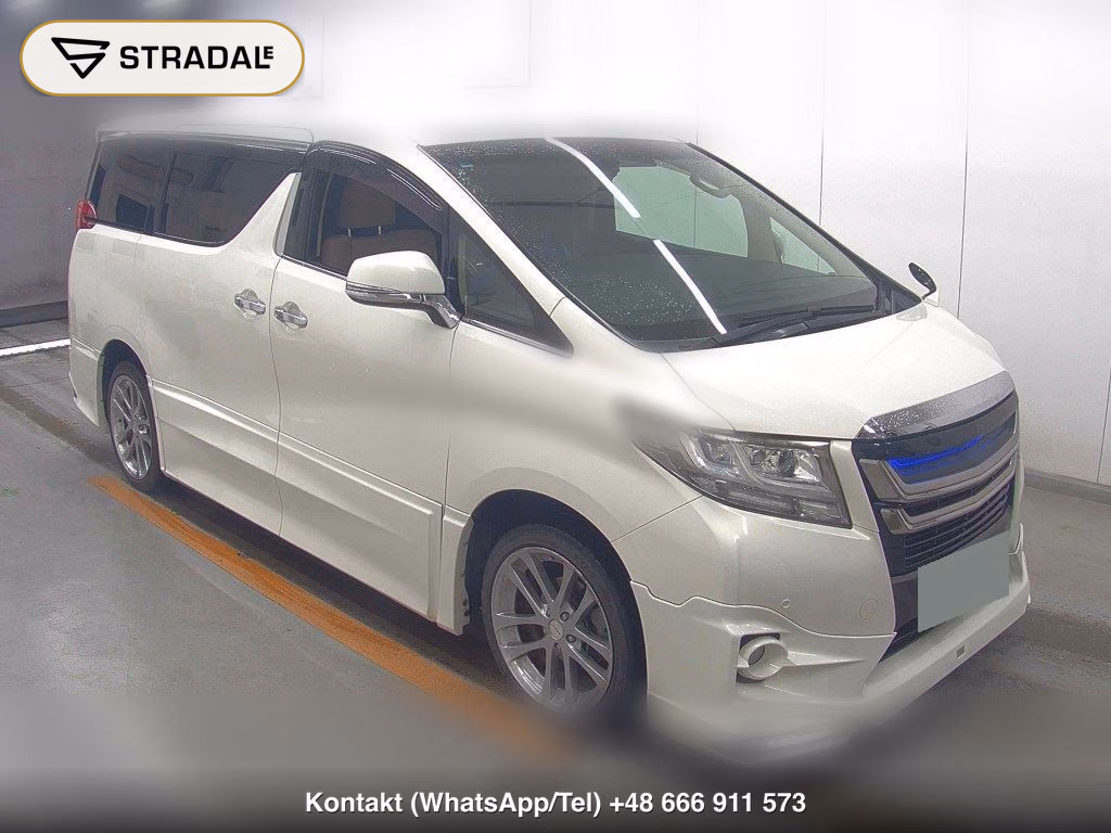 TOYOTA ALPHARD HYBRID 4WD X 2017, aukcja z Japonii, zdjęcie 1
