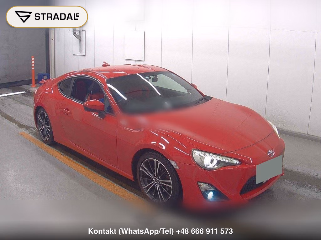 TOYOTA 86 GT LIMITED 2012, aukcja z Japonii, zdjęcie 1