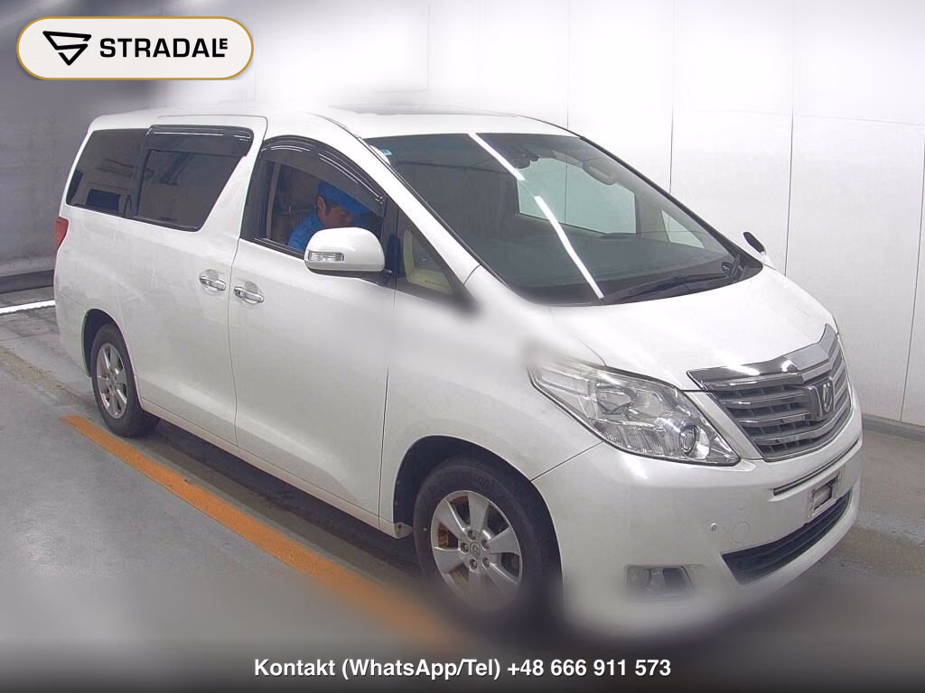 TOYOTA ALPHARD 4WD 350G L PACKAGE 2012, aukcja z Japonii, zdjęcie 1