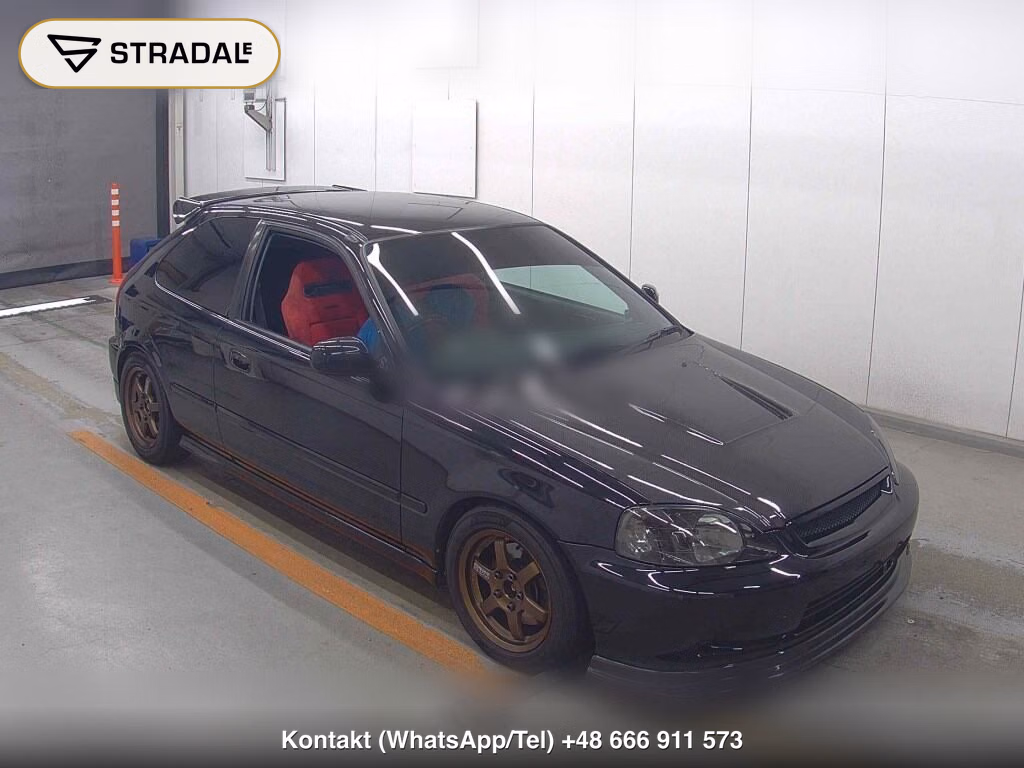 HONDA CIVIC 3D TYPE R 1999, aukcja z Japonii, zdjęcie 1