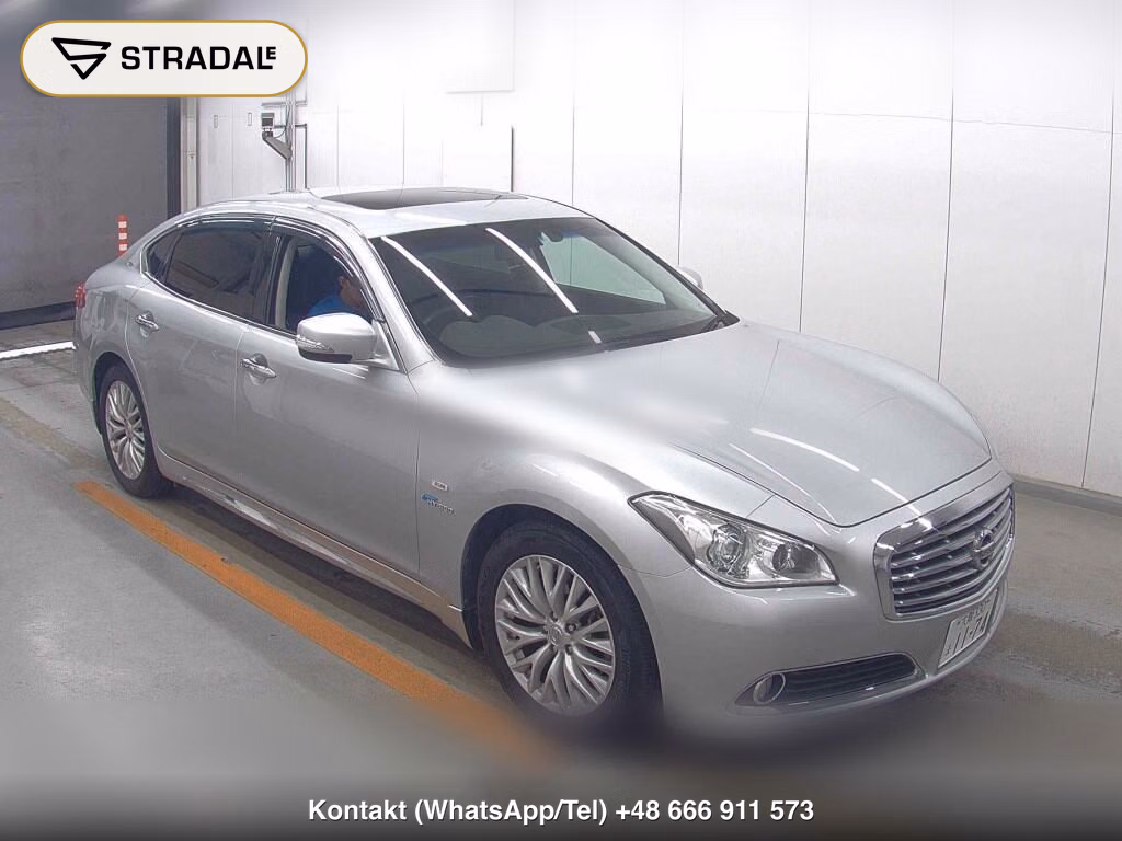 NISSAN CIMA 4D HYBRID VIP 2016, aukcja z Japonii, zdjęcie 1