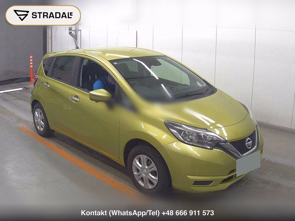 NISSAN NOTE X 2017, aukcja z Japonii, zdjęcie 1